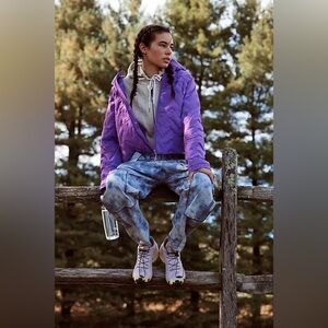 New free people Gettin Lost Packable Puffer jacket size M